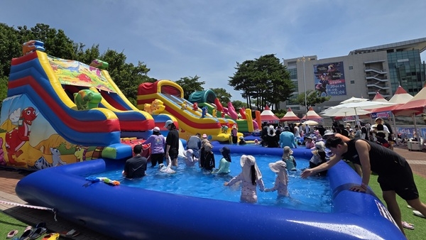 렛츠런파크 부산경남 워터페스티벌 모습. 사진=렛츠런파크 부산경남