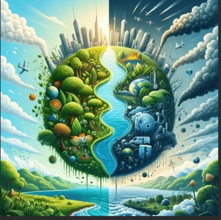 기후정책 감시단체 클라이밋보이스(ClimateVoice)가 지난달 발표한 보고서에 따르면, 친환경 정책을 표방하는 20개 주요 기업이 미국 상공회의소와 비즈니스라운드테이블 등 기후정책 반대 로비단체에 연간 수백만 달러의 회비를 납부하고 있는 것으로 조사됐다. 사진=마이크로소프트 빙 이미지 크리에이터