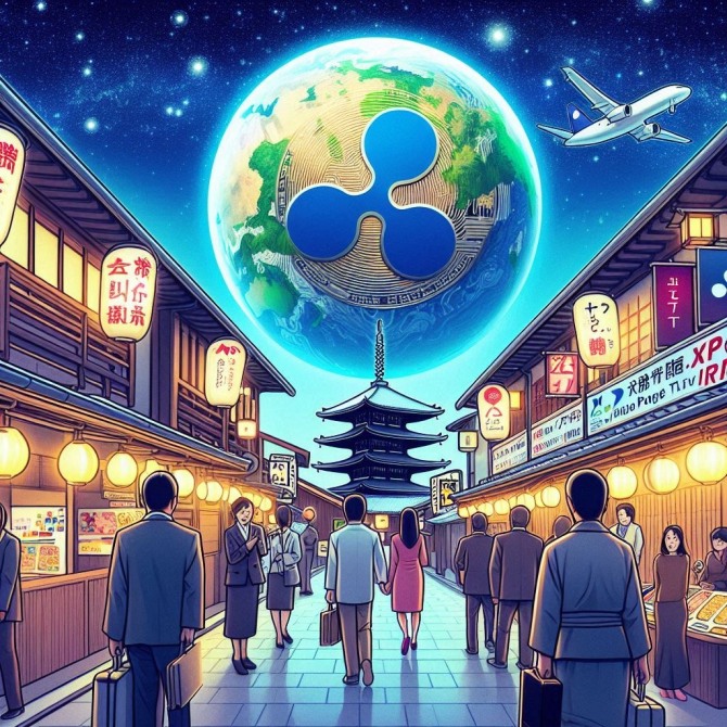 일본 신세이은행 그룹이 운영하는 신용카드 서비스인 에이플러스(Aplus)가 SBI VC 트레이드와 제휴해 리플 XRP, 비트코인(BTC), 이더리움(ETH) 등의 디지털 자산을 고객 보상 시스템에 도입했다.사진=이미지크리에이터 생성
