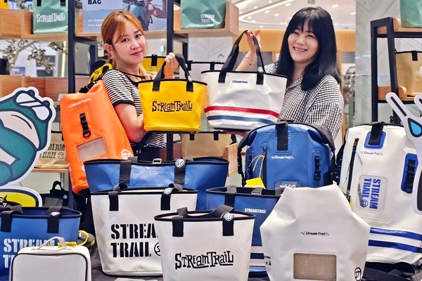 오는 31일까지 신세계 센텀시티 몰 1층에서 선보이고 있는 스트림트레일 매장 모습. 사진=신세계 센텀시티