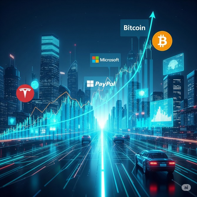 비트코인(BTC)은 2025년 투자시장을 휩쓸며 기관 및 기업의 비트코인 ​​도입이 전례 없는 수준으로 급증했다.사진=구글 AI 제미나이 생성 