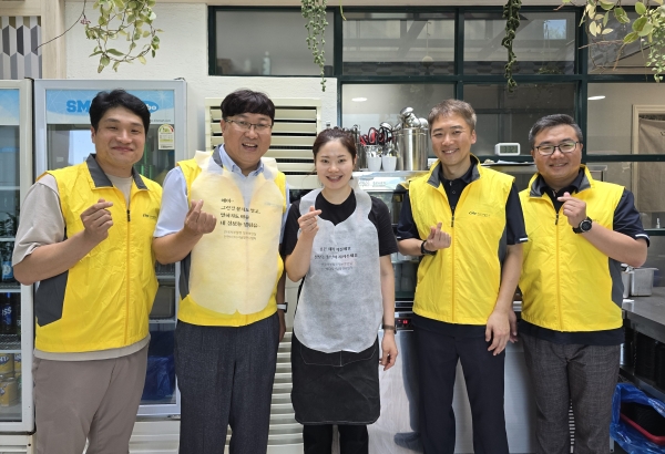 한국서부발전은 9일 본사가 있는 충남 태안 일대에서 주민과 관광객 100여명을 대상으로 '정보보호 홍보 캠페인'을 진행했다. 사진=서부발전
