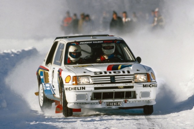 1985년 WRC 챔피언 푸죠205 T16 에볼루션 2  사진=WRC