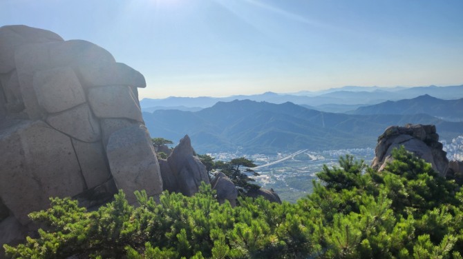 도봉산의 여름, 백승훈 시인