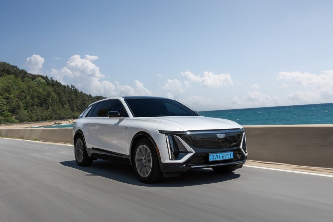 캐딜락 대형 전기 SUV 리릭. 사진=캐딜락
