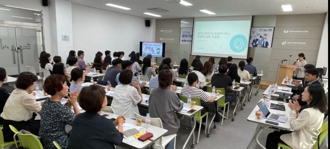 지난 29일 평택시가 ‘찾아가는 보건복지서비스’ 맞춤형 심화 컨설팅을 실시하고 있다. 사진=평택시