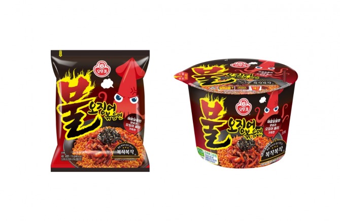 오뚜기 불오징어볶음면  /사진=오뚜기