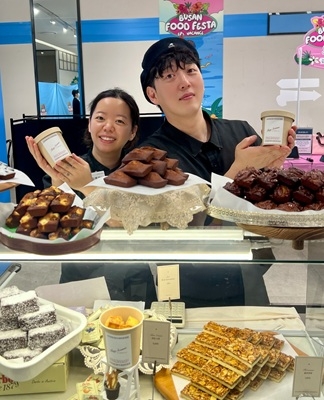 부산푸드페스타 매장 모습. 사진=신세계 센텀시티