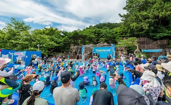렛츠런파크 부산경남의 워터페스티벌 모습. 사진=렛츠런파크 부산경남