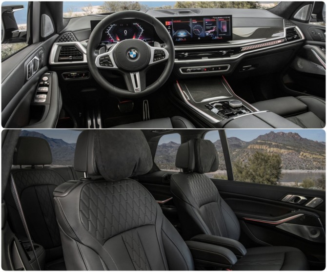 BMW X7 M60i xDrive 인테리어 사진=BMW