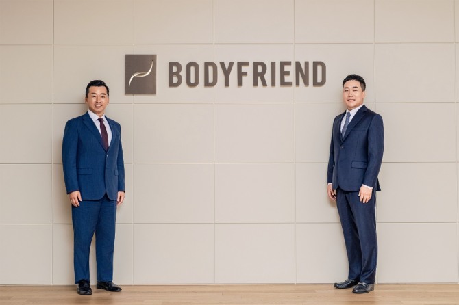 바디프랜드 곽도연(왼쪽)·김철환 공동 대표이사  /사진=바디프랜드