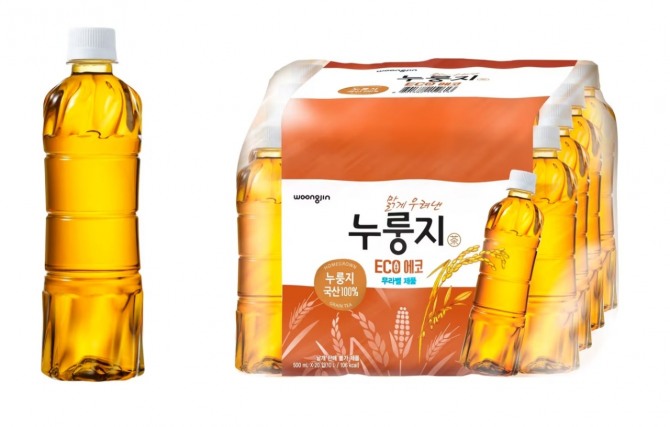 웅진식품은 오는 25일 자사 네이버 브랜드스토어에서 ‘맑게 우려낸 누룽지차 ECO’를 출시한다고 22일 밝혔다. 제품 모습. 사진=웅진식품