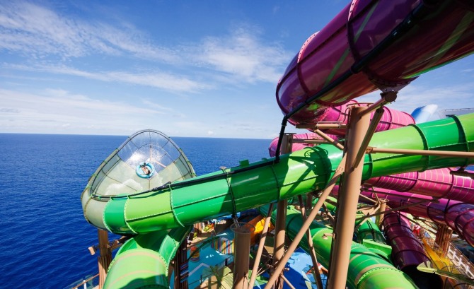 로얄 캐리비안의 스타 오브 더 씨스(Star of the Seas)의 놀이시설. 사진= 로얄 캐리비안 제공