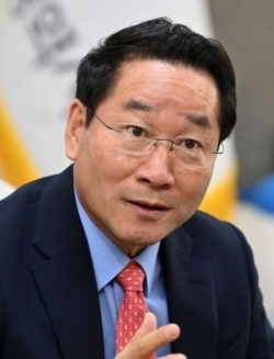유정복 인천시장.  사진=글로벌이코노믹 최재민 기자