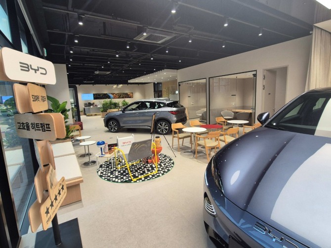BYD Auto 인천 서해구 전시장. 사진=BYD코리아