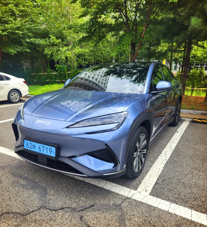 BYD 씨라이언 7. 사진=나연진 기자