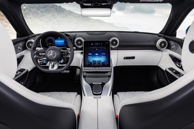 메르세데스-벤츠 SL 43 AMG 인테리어 사진=메르세데스-벤츠