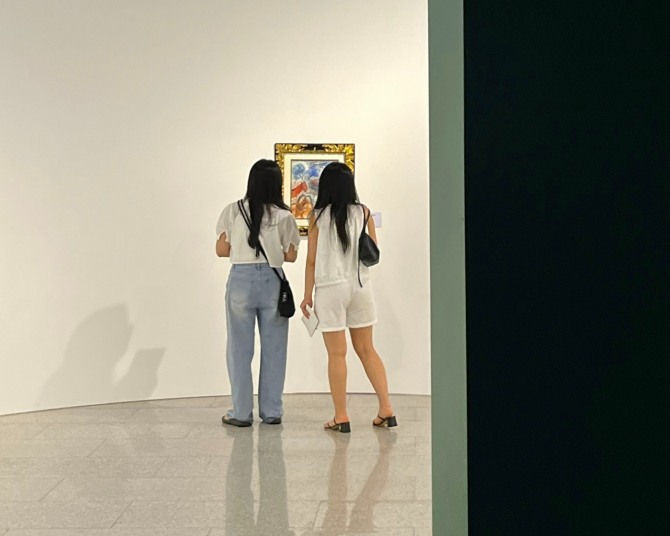 제주도립미술관 마르크 샤갈 전시회 전경   사진=롯데관광개발