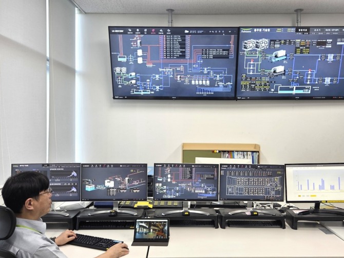  LG전자 BEMS_풀무원기술원. 사진=LG전자