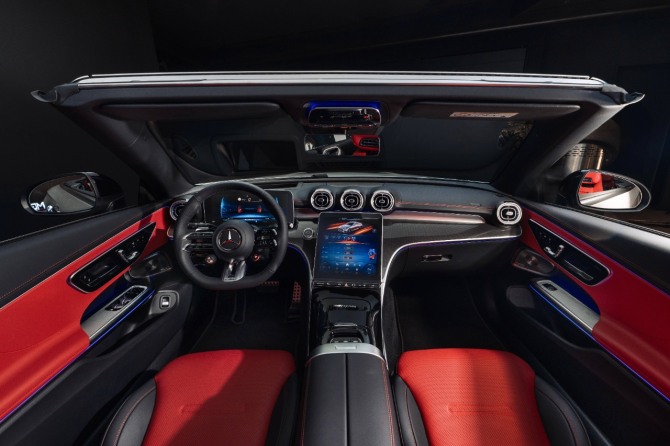 메르세데스-AMG CLE 53 4MATIC+ 카브리올레 한성에디션 인테리어 사진=한성자동차