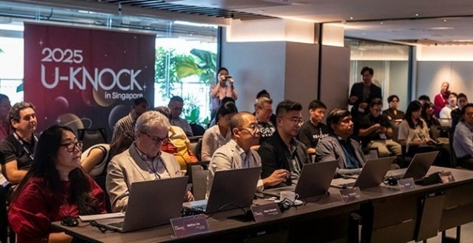 콘진원은 지난 9월 29일부터 10월 1일까지 싱가포르 힐튼 오차드 호텔에서 진행한 ‘유녹(U-KNOCK) 2025 in 싱가포르’를 성공리에 개최했다. 사진=콘진원