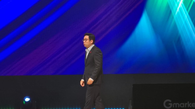 G마켓이 2026년을 오픈마켓 선도 혁신기업으로 부활을 위한 ‘재도약 원년’으로 선언하고, 1위 탈환을 위해 본격적인 행보에 나섰다. G마켓은 이를 위해 대대적인 투자에 나선다. 특히 ‘플랫폼’ 경쟁력 강화에 2027년까지 3000억원을 투자한다. 제임스 장(장승환) 신임 대표가 비전에 대해 설명하고 있는 모습. 사진=문용균 기자