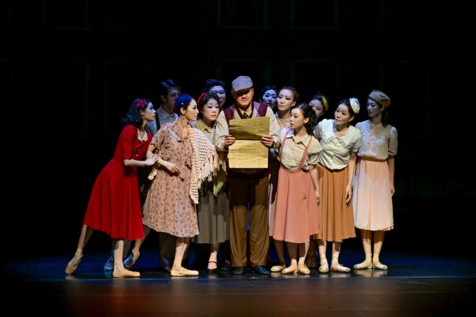 지우영 안무의 창작발레 '안네 프랑크'