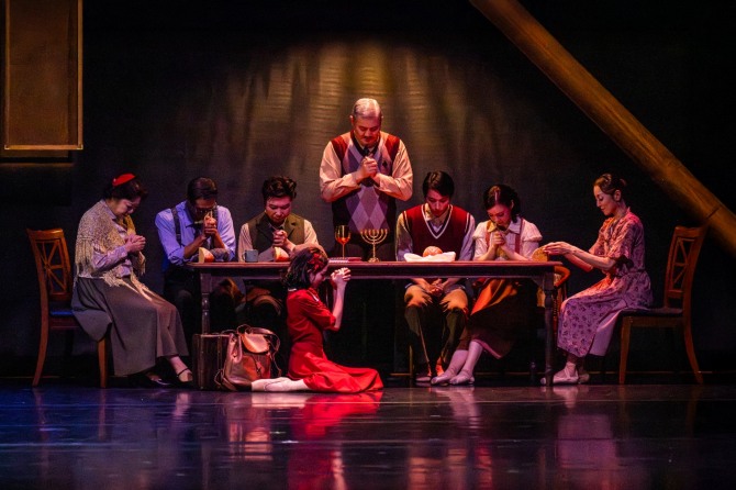 지우영 안무의 창작발레 '안네 프랑크'