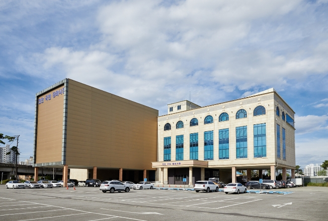 천안 동남구 천안국빈장례식장 전경. 보람상조가 예식장을 인수해 장례식장으로 탈바꿈했다. 사진=보람그룹 