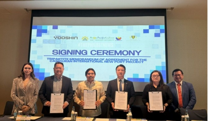 10월 28일 타기그시 보니파시오 글로벌 시티의 더 포트에서 열린 서명식. 사진=유신엔지니어링