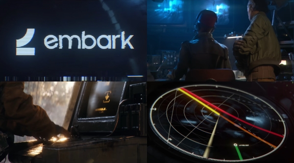 '아크 레이더스' 예고 영상 내 '카세트 퓨처리즘'적인 오브젝트와 연출들을 캡처한 것. 사진=엠바크 스튜디오