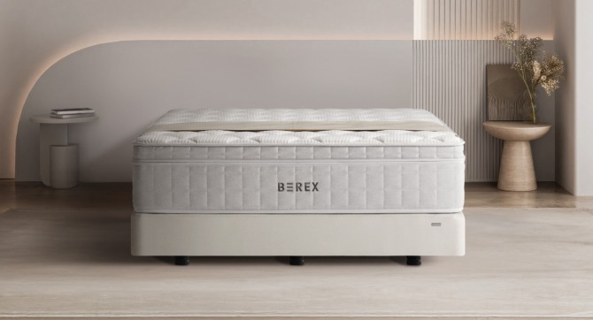 코웨이는 개인별 신체 굴곡에 따라 최적의 편안함을 제공하는 ‘비렉스(BEREX) 루네어 매트리스’를 출시한다고 31일 밝혔다. 비렉스 루네어 매트리스. 사진=코웨이