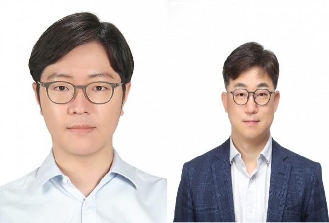 왼쪽부터 유경상 AI CIC장과 정석근 AI CIC장. 사진=SKT