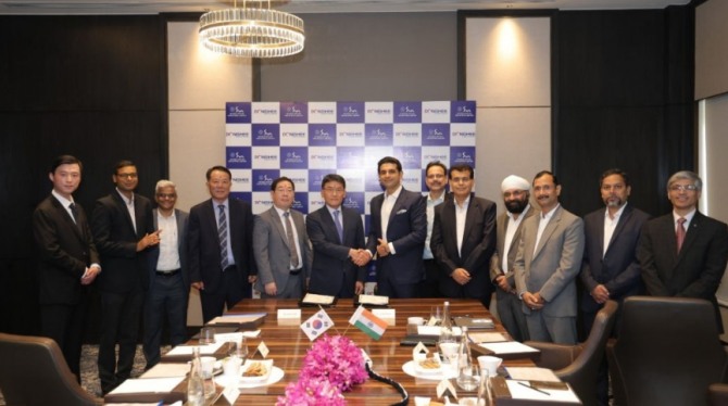 샤르다 모터 인더스트리(SMIL)가 인도에서 차세대 승용차용 첨단 서스펜션 시스템을 현지에서 생산하기 위해 한국 동희산업과 기술 라이센스 계약(TLA)을 체결했다. 사진=샤르다 모터