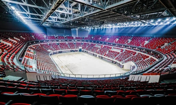 월드 챔피언십 결승이 열릴 청두 동안호 스포츠공원 다기능관의 모습. 사진=국제올림픽위원회(IOC)