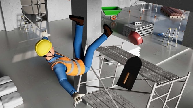 국토안전관리원은 추락 등 건설현장 안전사고를 예방하기 위한 교육 영상 6편을 제작해 배포했다. 이미지=국토안전관리원