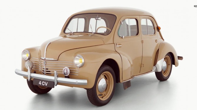 1949 르노 4CV 사진=르노