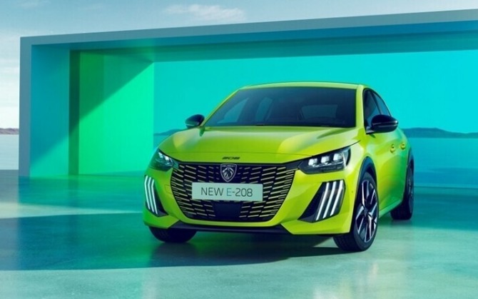 신형 푸조 e-208 사진=푸조
