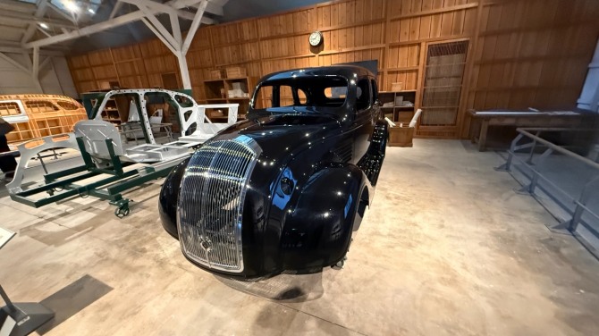 토요타 모델 AA 모형 사진=육동윤 글로벌이코노믹 기자