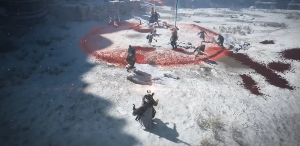 '이블베인' 예고 영상을 통해 공개된 인게임 플레이 예시 화면. 사진=넷마블