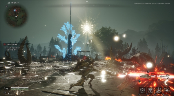 '이블베인' 지스타 시연 버전 인게임 화면 스크린샷. 사진=넷마블