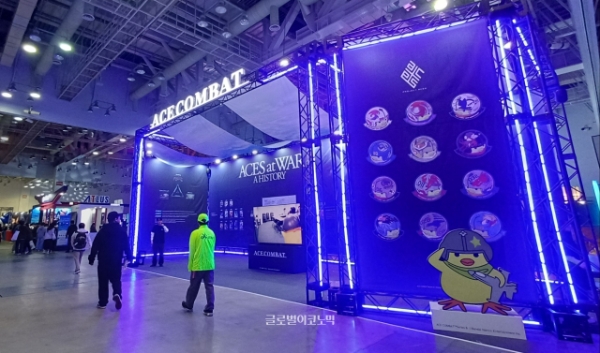 지스타 2025 제2전시관에 방문객이 없어 한산한 모습. 사진=이원용 기자