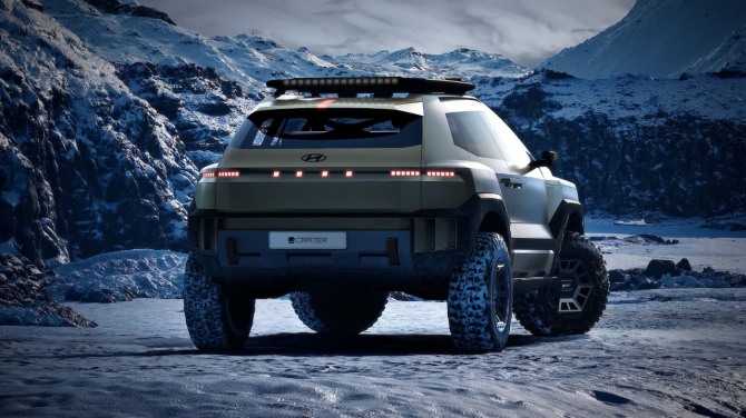  '크레이터' 전기 오프로드 콘셉트카 사진=현대자동차