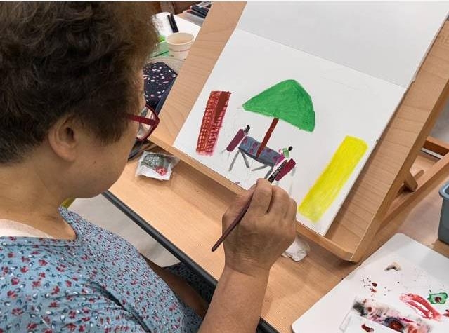 ‘삶의 무늬 다채’ 주민 활동 모습.  사진=인천문화재단