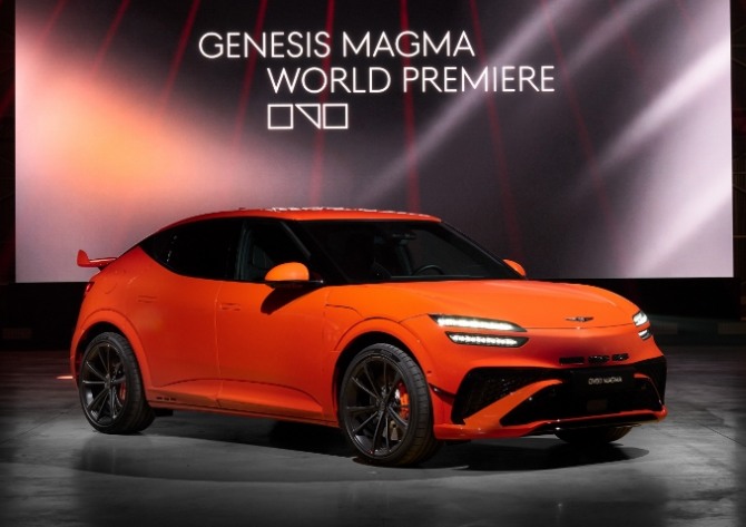 제네시스 GV60 마그마 사진=제네시스