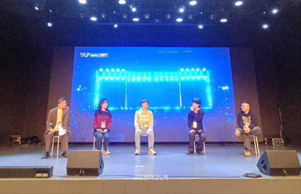 왼쪽부터 서국한 KOVHIA 공동협회장, 노시용 MBC 부장, 이상헌 메타로켓 대표, 임준형 플랜비뮤직 대표, 김동원 정키크림 대표. 사진=이원용 기자