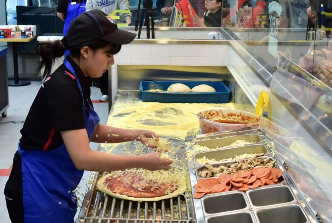 도미노피자, ‘FPM’ 현장   사진=도미노피자