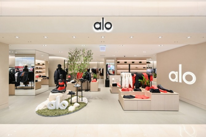 ALO 잠실점 매장 전경   사진=롯데쇼핑