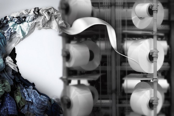 효성티앤씨는 버려진 원단을 섬유로 재탄생 시키기 위한 사업을 추진하고 있다. 사진=효성그룹