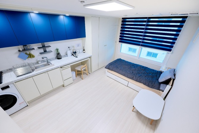 삼성희망디딤돌 인천센터 내 자립준비 청년들을 위한 내부 주거공간. 사진=삼성